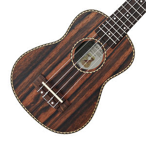 ชุดอูคูเลเล่ไม้สีม่วง21นิ้วสำหรับผู้เริ่มต้น4สายสำหรับเด็กและผู้ใหญ่ - Product Image 3