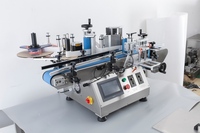Machine d'étiquetage automatique de petite taille LK-S250Z |   10ml-500ml |   pour bouteilles coniques rondes en plastique et en verre