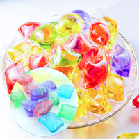 Capsules de lessive solides blanchissantes pour un nettoyage en profondeur, détergent Oxi jetable pour salle de bain à bas prix