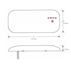 HWHongRV <span class=keywords><strong>12V</strong></span> blanc chaud Ultra-mince dôme lumière <span class=keywords><strong>LED</strong></span> lampe intérieure caravane <span class=keywords><strong>camping</strong></span>-<span class=keywords><strong>car</strong></span> RV <span class=keywords><strong>plafonnier</strong></span> <span class=keywords><strong>avec</strong></span> <span class=keywords><strong>interrupteur</strong></span> - Product Image 2