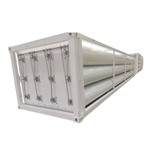 Conteneur de stockage de gaz hydrogène, hélium et GNC en acier, 12 tubes, à bas prix, avec skid, durée de vie de 15 ans, 25 MPa - Product Image 3