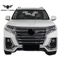 Peinture de base pour pare-chocs et kit carrosserie de voiture neuve (2018-2023) pour Prado FJ Cruiser, avec clips de fixation