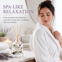 Diffuseur de parfum à bâtonnets Lavande Vanille, Luxe, pour Maison, Chambre, Bureau, Désodorisant d'ambiance - Ventes Flash
