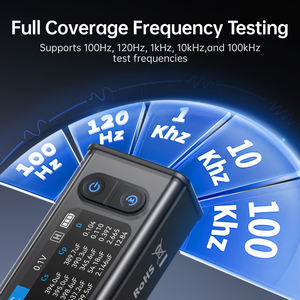 FNIRSI Neuestes Modell LCR-ST2 Widerstand-Kapazitäts-Induktivitäts-Klemmtester Pinzetten-Brückentester 30V Spannung Unterstützt - Product Image 4