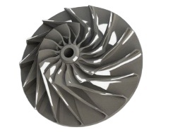 Rueda de turbina de planta de energía de turbina de gas para sistemas de energía Alstom, rueda resistente a altas temperaturas de superaleación Rene 80 fundida al vacío - Product Image 6