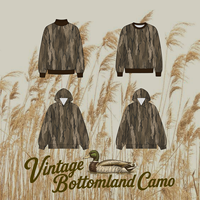Sweat-shirt à capuche surdimensionné personnalisé pour femme, style vintage Bark Bottomland, col rond, imperméable et respirant, vêtements OEM ODM pour l'hiver