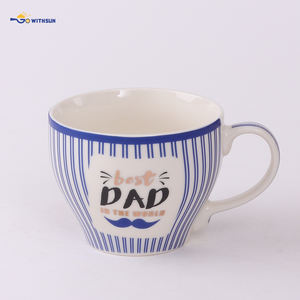 Grande capacité, Espanol Feliz Dia Del Padre, nouvelle tasse à café en porcelaine fine, cadeau pour la fête <span class=keywords><strong>des</strong></span> pères, avec logo personnalisé et boîte cadeau - Product Image 4