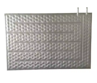 Plaque de refroidissement à fossettes personnalisée, soudée au laser, pour échangeur de chaleur, refroidisseur évaporatif et refroidisseur à film tombant, pour la fabrication de sucre