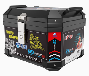 Baúl Universal de Gran Capacidad 57L en ABS <span class=keywords><strong>para</strong></span> Motocicleta y <span class=keywords><strong>Scooter</strong></span> Eléctrico - Product Image 5