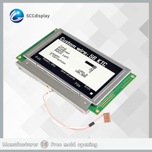Módulo de Pantalla Gráfica Industrial 240128C-1, Proveedores de Módulos LCD DFSTN Negativos Negros con Retroiluminación LED Blanca de 5.0V/3.3V - Product Image 5