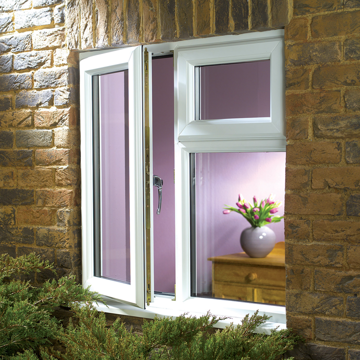 Good Price Upvc Combination Windows Optional Automatic Double Glazing