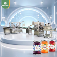 Ligne de production automatique de machines de remplissage pour tomates, fromage, miel et confiture Shhonor