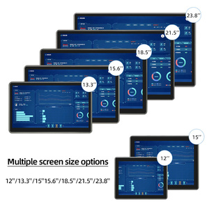 PC industriel tout-en-un avec écran tactile de 18,5 pouces, processeurs Intel Core I5/i7, écran tactile capacitif, Windows 10/11 - Product Image 4