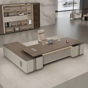 <span class=keywords><strong>Escritorio</strong></span> de <span class=keywords><strong>Oficina</strong></span> Moderno de Lujo con Doble Gabinete, <span class=keywords><strong>Diseño</strong></span> Elegante con Carga Inalámbrica para Uso en <span class=keywords><strong>Oficina</strong></span>, Características Duraderas para Jefes y Directores Ejecutivos - Product Image 6