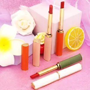 Long Lasting Lipstick 5 Deep Colors Female Beauty Cosmetics High Pigmented Moisture Matte Lip Stick