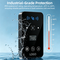 Lector de Control de Acceso en la Nube JINGXIN 4G Wifi con Código QR para Visitantes, Tarjeta IC, Tarjeta de Identificación y Múltiples Credenciales para Gimnasios de Autoservicio las 24 Horas