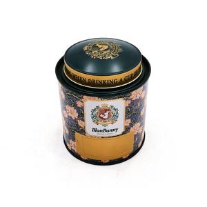 주문 음식 급료 빈 향신료 차 포장 금속 상자 레버 뚜껑 - Product Image 5