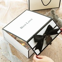 Juego de Cajas de Regalo Rígidas Ecológicas Personalizadas para Mujer, Embalaje Navideño con Recubrimiento UV, Grabado en Relieve, Cajas de Regalo de Lujo para Joyería y Relojes