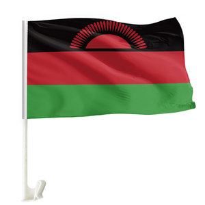 Promotion d'Usine Vente en Gros Drapeaux de Fenêtre de Voiture Nationaux Personnalisés 30*45cm 100% Polyester Solide Durable, Drapeau de Voiture Comorien - Product Image 4