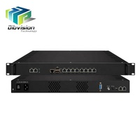 IMOD60 16 Kanallı HLS/SRT/RTMP/HTTP/UDP IP'den DVB-C QAM Modülatöre Dönüştürücü, İnternet Akışlarını Koaksiyel RF'ye Çevirerek Otel CATV Başucu Sistemleri için Uygundur
