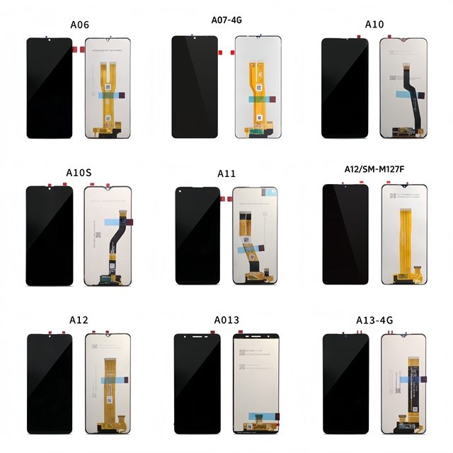Full Series 1 Year Warranty TFT LCD Phone Display Screens 6.2-6.7" Sizes 400cd+ Luminance for A06 A07 A10 A11 A12 A13