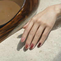 Ensemble de vernis à ongles en gel transparent de luxe professionnel Yuzhi Cocoa French 36 couleurs 15 ml non toxique longue durée, rose nude, marron