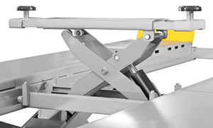 Pengangkat gunting kendaraan ultra-tipis 4000kg pengangkat gunting mobil hidrolik dengan Penyelaras roda - Product Image 2