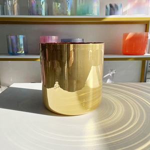 Cuenco de Cuarzo Q're, Cuenco de Cristal Transparente para Sonoterapia, Instrumentos de Sanación por Sonido, Meditación, Yoga, Baño de Sonido - Product Image 1