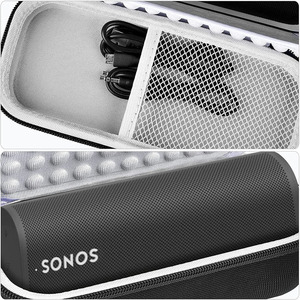 Housse pour haut-parleur DOSS SoundBox Pro IPX5, étui de transport pour haut-parleur Portable sans fil V4.2, tactile V4.0, protection EVA - Product Image 2