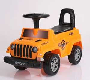 Chine enfants bébé toboggan voiture <span class=keywords><strong>pas</strong></span> <span class=keywords><strong>cher</strong></span> balançoire voiture monter sur les jouets avec barre de poussée petits enfants en plastique jouets Mini toboggan jouet voiture - Product Image 2