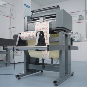 Cortadora de etiquetas digital rollo a rollo, <span class=keywords><strong>plotter</strong></span> de corte de pegatinas, soporte de desenrollado/reenrollado - Product Image 3