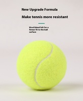 Balle de padel en laine de panneau de caoutchouc naturel durable à haute élasticité balle de tennis de divertissement en gros du fabricant