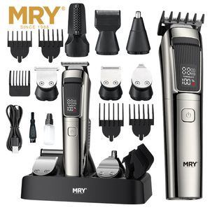 MRY Regolabarba per Uomo 6 in 1, Set di Tosatrici e Regolabarba Senza Fili, <span class=keywords><strong>Rasoio</strong></span> Elettrico, Kit per la Cura Personale - Product Image 2