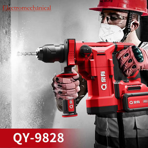 ค้อนทุบทำลายแบบไม่ใช้ถ่านขนาด28มม. 40โวลต์1600วัตต์แบบไร้สายพลังสูงพกพาได้ใช้งานได้สองฟังก์ชั่น QY-9828 - Product Image 2