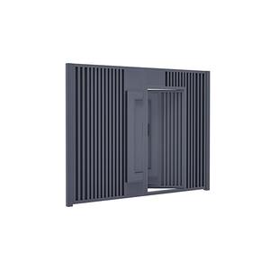 بوابة حديثة من الألومنيوم بتصميم جديد ، تصاميم من البوابة للمنزل - Product Image 6