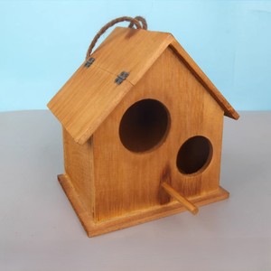 Factory Wholesale Wooden Bird Nests Parrot Breeding <b>Boxes</b> Bird Breeding Cages Wooden Bird Houses - Product Image 4