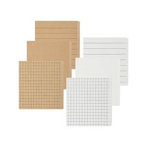 Bloc de Notas Adhesivas Personalizadas Bonvan, 2 Colores, Notas Autoadhesivas para Estudio, Trabajo y Vida Diaria, Blanco y Marrón - Product Image 1