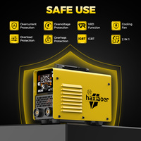 HAXIAOER ARC205 Soudeuse à Inverter IGBT Double Tension 110V/220V Certifiée CE 205A 2-en-1 ARC Lift TIG Machine à Souder Portable