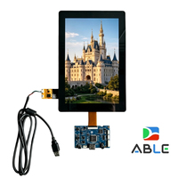 Módulo de Pantalla LCD TFT de 10.1 Pulgadas 1280x800/1920x1200 Vertical/Horizontal con Pantalla Táctil para Equipos Médicos y de Belleza, Analizador