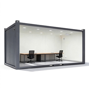 Casa Modular de Acero Transpirable con Fachadas de Vidrio, Estudio Prefabricado con Garantía para Vacaciones, Oficina Moderna, Espacios Residenciales - Product Image 6