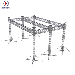 Hệ thống giàn nhôm với Giàn nhôm sân khấu để trưng bày buổi hòa nhạc ngoài trời - Product Image 1