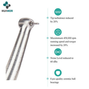 Tandheelkundige apparatuur hogesnelheidshandstuk <span class=keywords><strong>Pana</strong></span> Max 3 lucht turbine drukknop keramische lager snelle turbines - Product Image 4