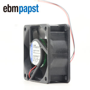 Ventilateur axial de refroidissement compact à haut débit ebmpapst 612NHHR 12V DC 240mA 2.9W 60*60*25MM 6025 6cm 240mA 2 fils pour onduleur - Product Image 2