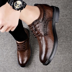 Chaussures rehaussantes pour hommes en cuir de vachette de haute qualité, confortables, pour mariages formels, avec doublure en cuir véritable - Product Image 6