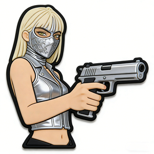 Direct Volume Production Free Design 3D Custom Soft Rubber Polyvinyl Chloride Hook And Loop Fabric Tag pvc patch - Product Image 6