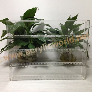 Boîte de présentation transparente en acrylique avec design empilable, vitrine anti-poussière pour Lego, figurines et objets de collection - Product Image 3