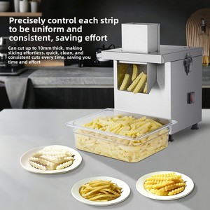 Cortador de Verduras Automático Multifuncional Transfronterizo; Herramienta Versátil para Cortar en Cubos y Rebanar Verduras; Rebanadora Eléctrica Comercial - Product Image 1