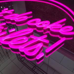 Enseigne Néon LED Étanche Certifiée UL CE Personnalisée pour Entreprise, Extérieure Ignifuge et Illuminée pour le Marché Américain - Product Image 3