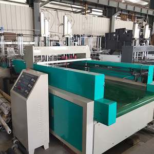 เครื่องผลิตถุงพลาสติกแบบเสื้อยืดสองแถวอัตโนมัติเต็มรูปแบบ ย่อยสลายได้ พร้อมระบบปิดผนึกด้วยความร้อน สำหรับทำถุงขยะม้วนโพลี - Product Image 4