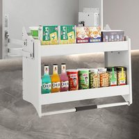 Armários De Parede De Cozinha Cestas Pull-Out De Elevação Armários De Parede Superior Cestas Pull-Out Verticais Racks De Armazenamento De Tampão De Elevação